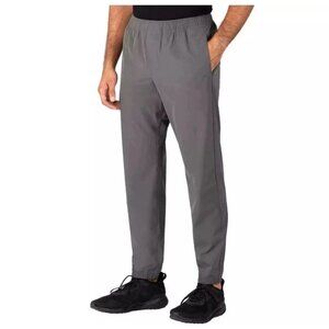 NEW Soybu Men's M Woven Jogger Gray 4-Way Stretch Polyester